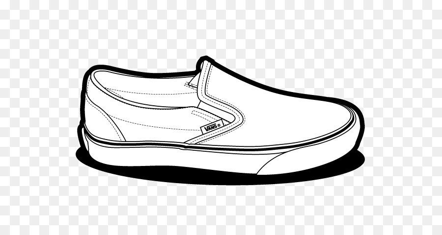 dessin chaussure vans