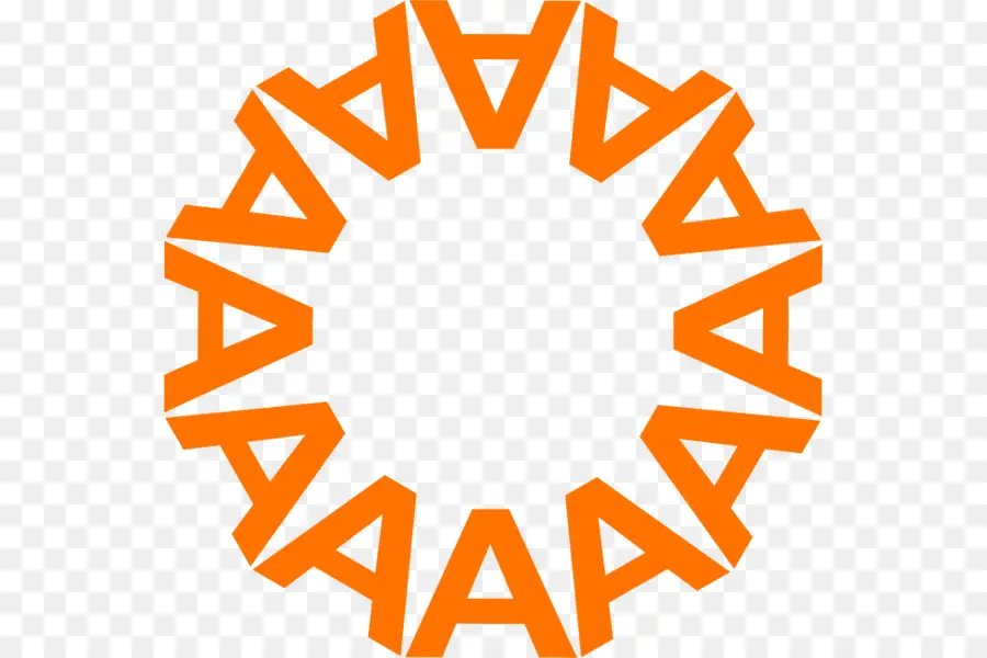 Orange Un Motif，Lettre A PNG