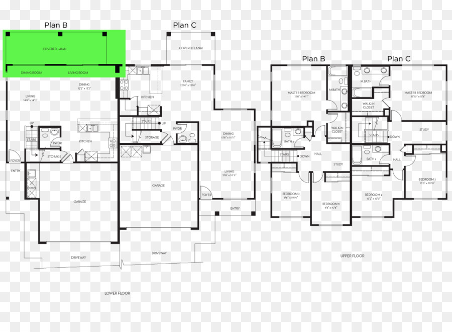 Plan D'étage De La Maison，Architecture PNG