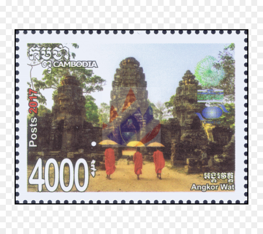 Siem Reap，Timbres Poste PNG