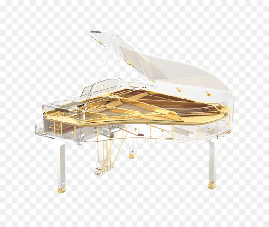 Piano Transparent，Musique PNG