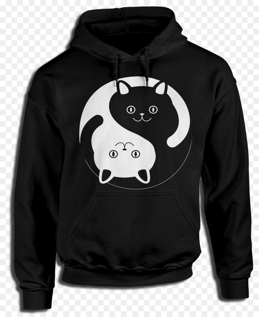 Sweat à Capuche Chat，Sweat Shirt PNG