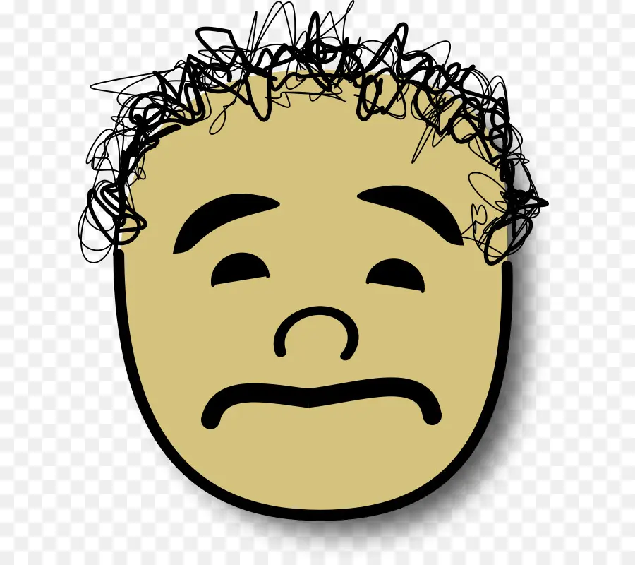 Visage Triste，Expression PNG