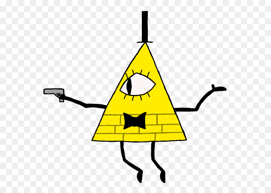 Caractère Du Triangle Jaune，Œil PNG