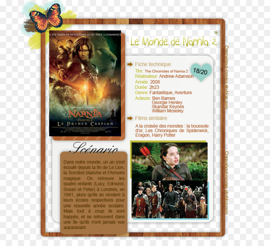 Affiche Du Film Narnia，Film PNG