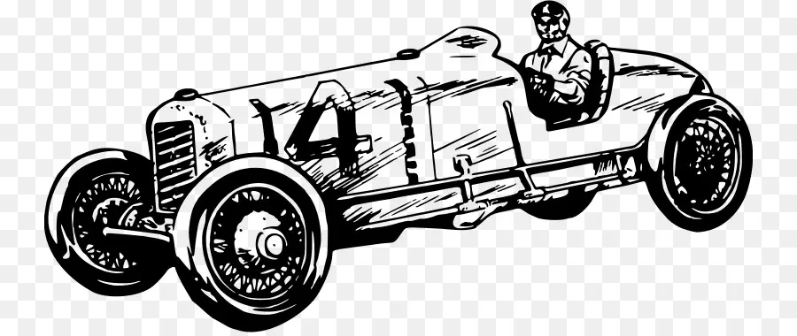 Voiture De Course，Ancien PNG