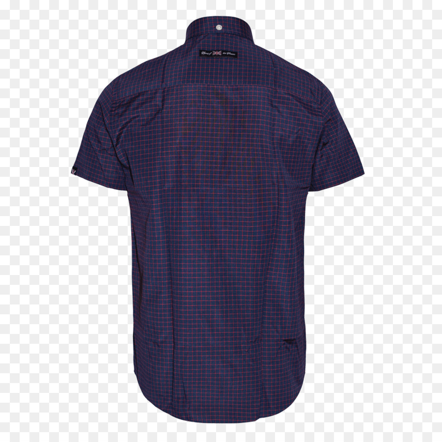 Chemise à Carreaux，Manches Courtes PNG