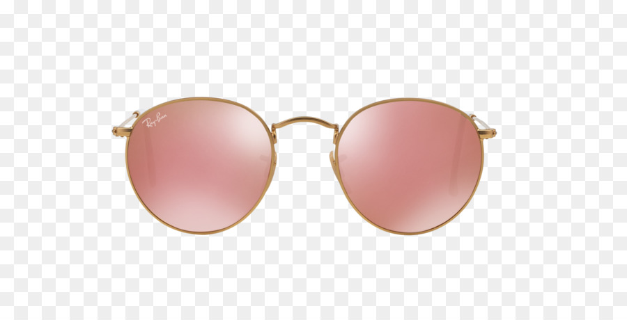 Ray Ban Round Metal，Lunettes De Soleil PNG