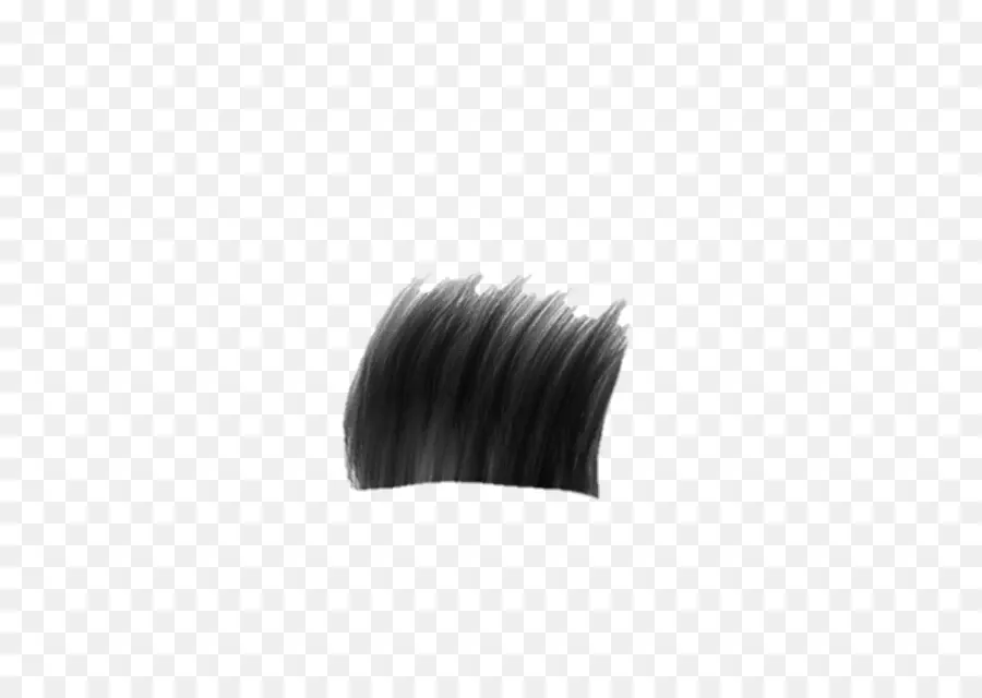 Cheveux Noirs，Court PNG