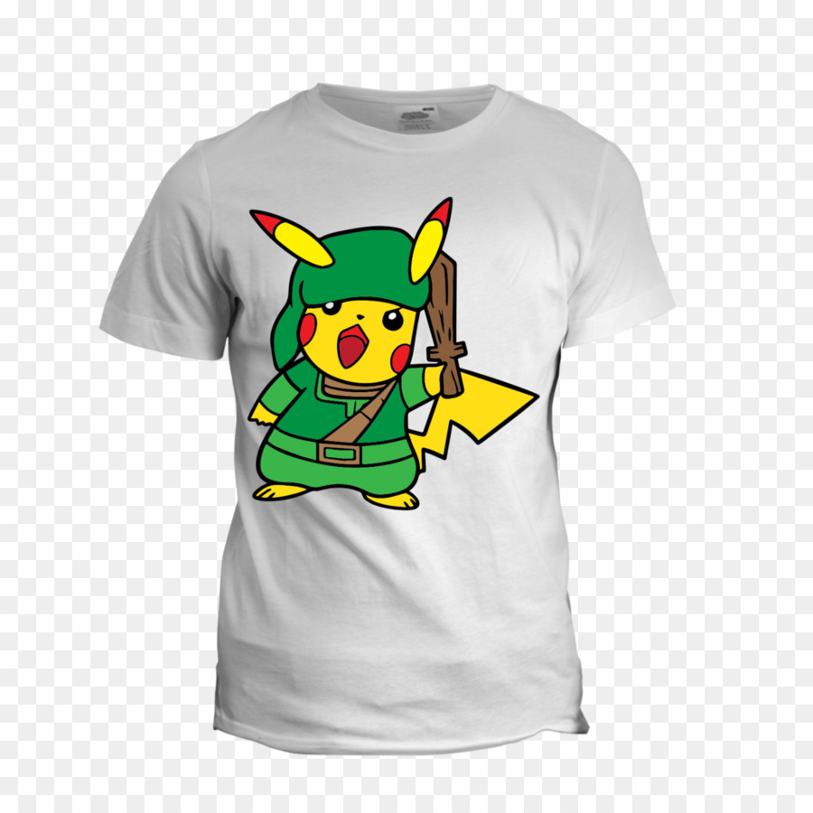 T Shirt Pikachu，Pokémon PNG