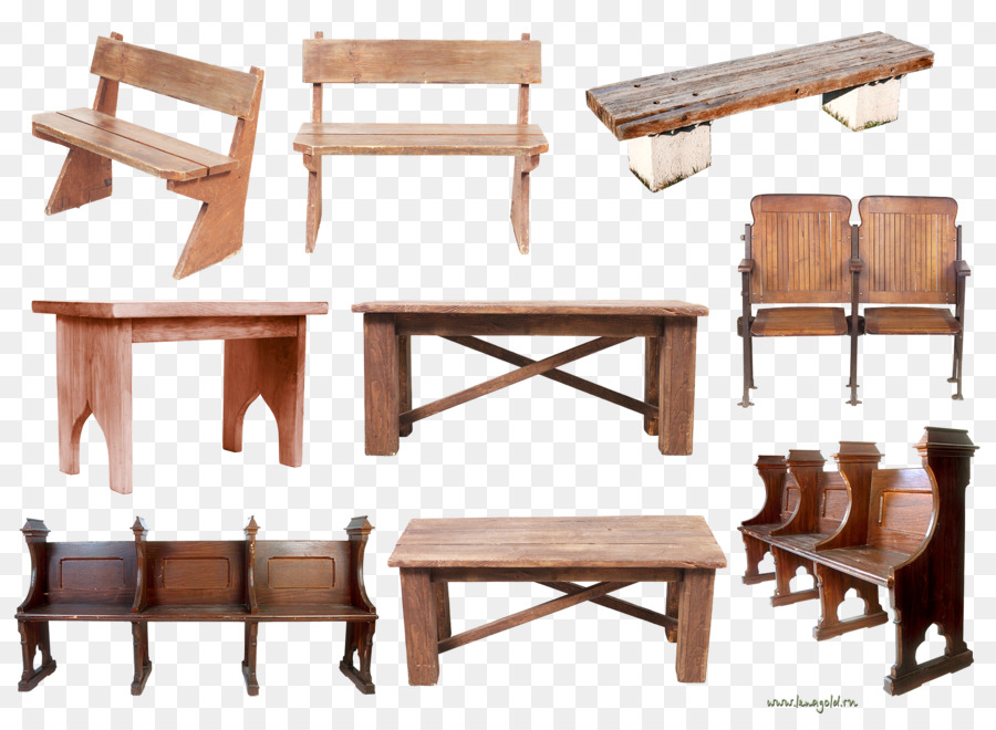 Banc，Mobilier PNG