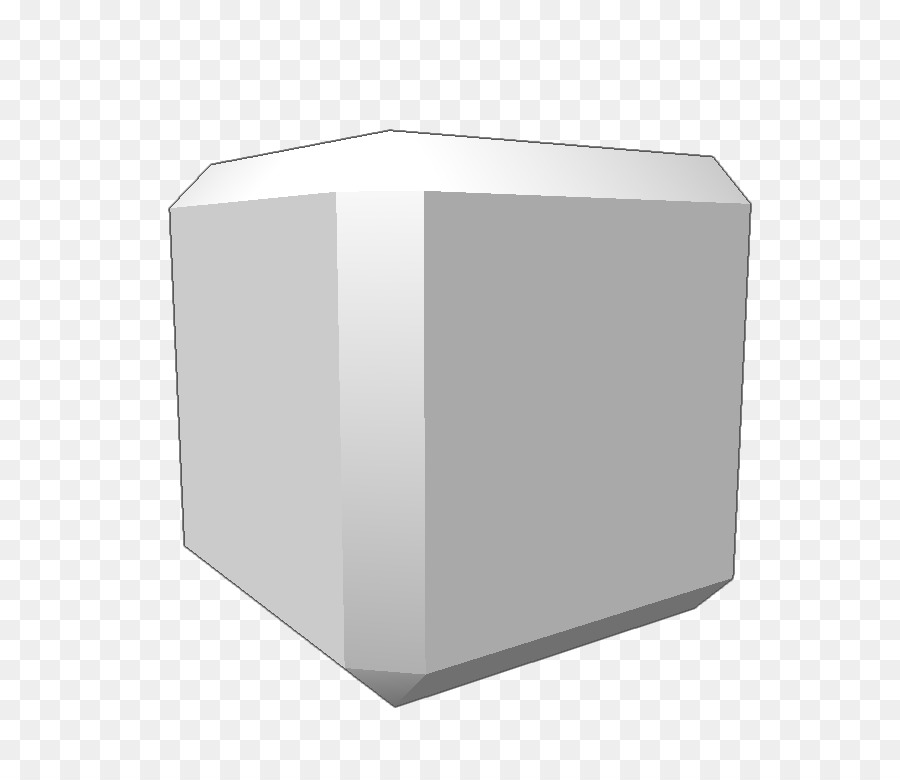 Cube Gris，3d PNG