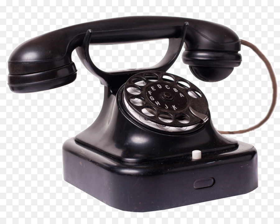 Téléphone à Cadran Rose，Ancien PNG