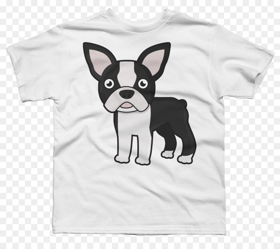 Terrier De Boston，Tshirt PNG