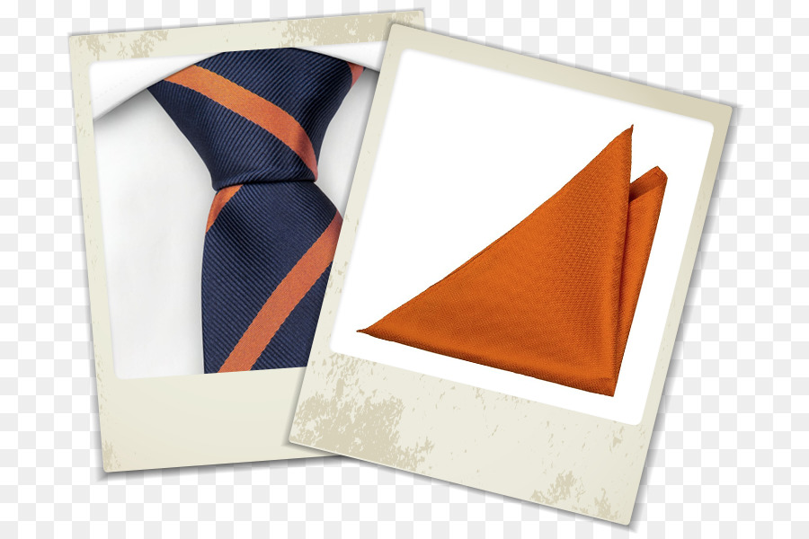 Cravate，Orange PNG