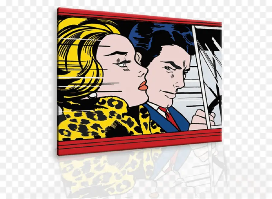 Couple Pop Art，Comique PNG