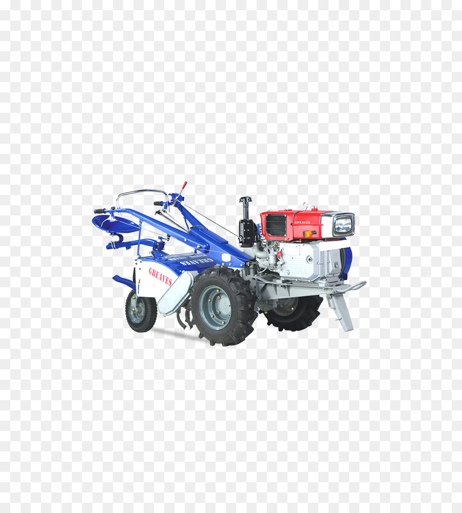 Motoculteur Bleu，Agriculture PNG