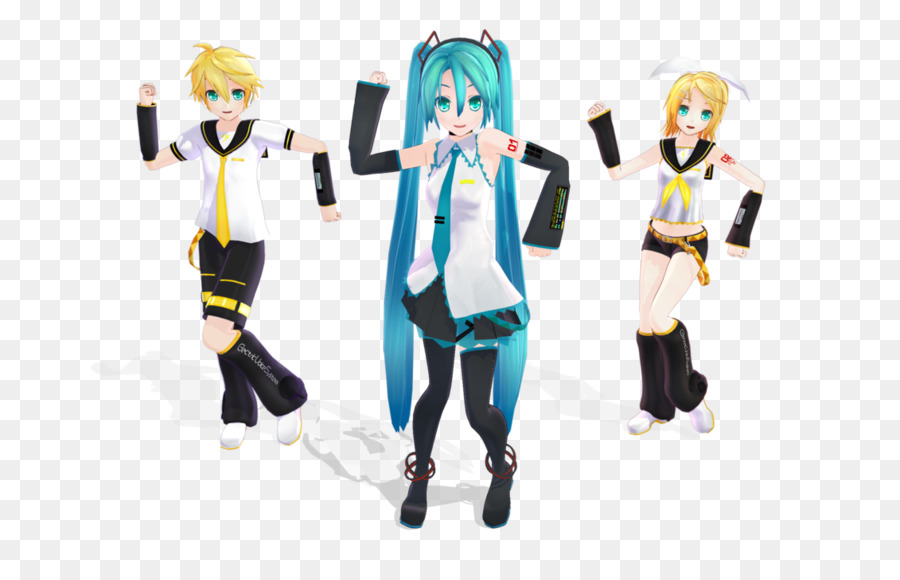 Mikumikudance，Kagamine Rinlen PNG