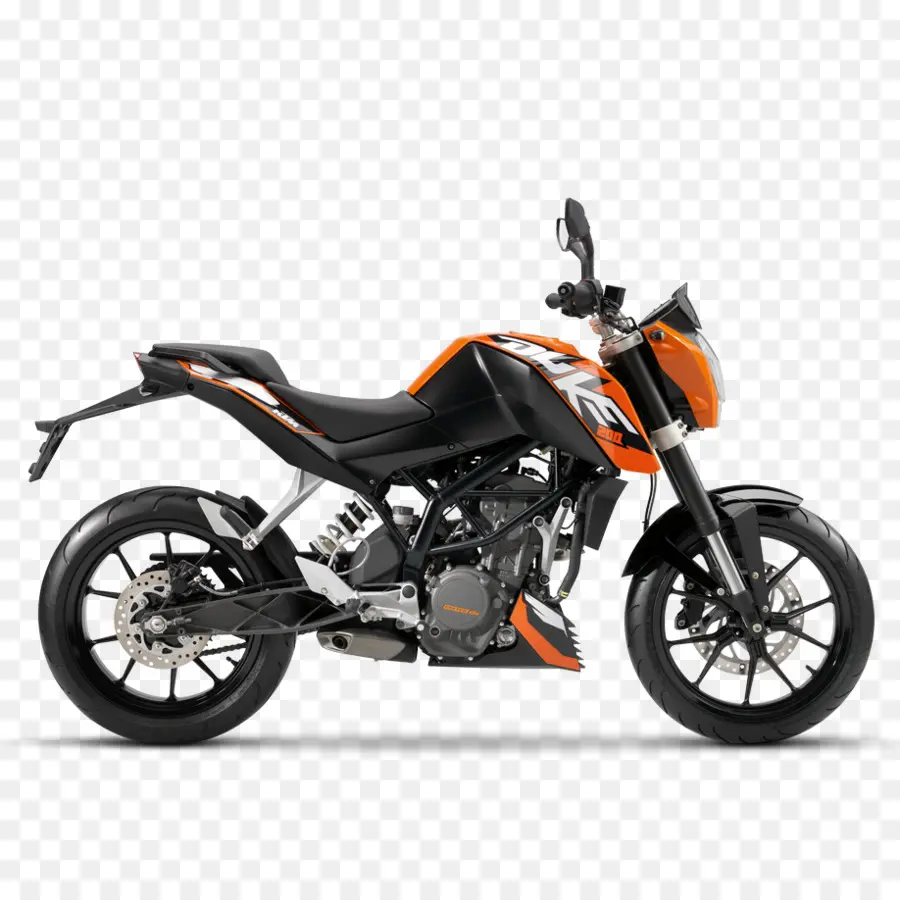 Moto Orange，Vue De Face PNG