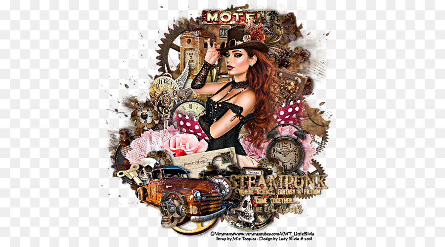 Steampunk，Mail PNG