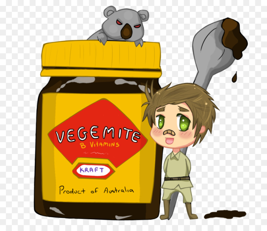 Pot Végémite，Dessin Animé PNG