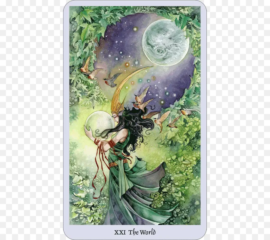 Shadowscapes Tarot，Monde PNG