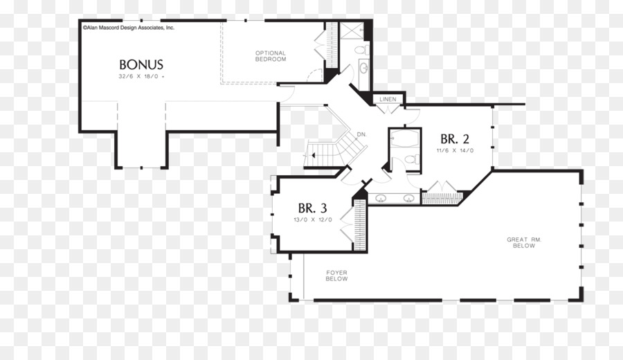 Plan D étage，Plan De Maison PNG