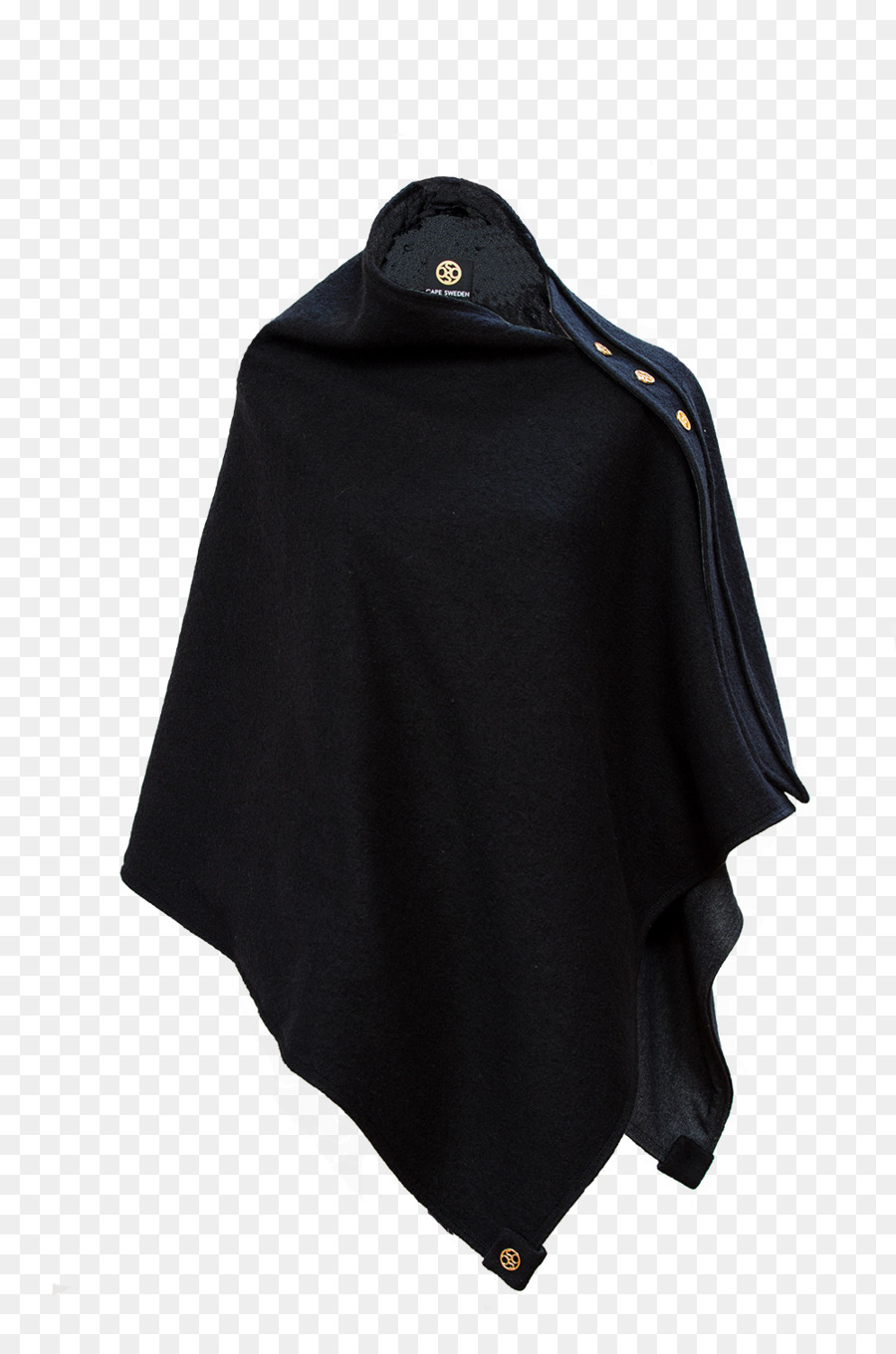 Poncho，Noir M PNG