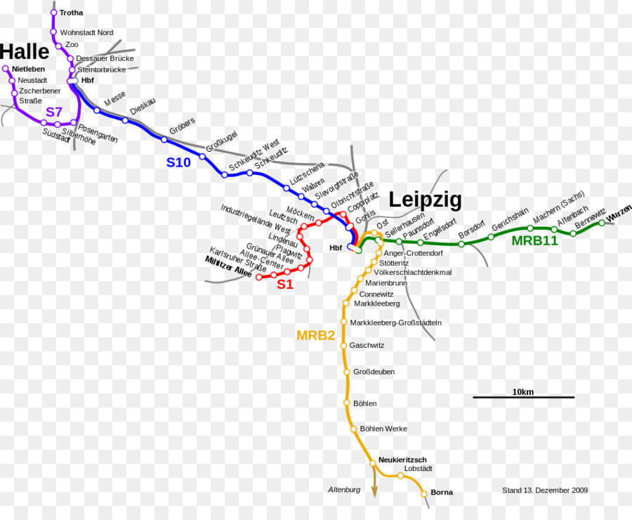 La Ville De Leipzig Tunnel，S Bahn De L Allemagne PNG