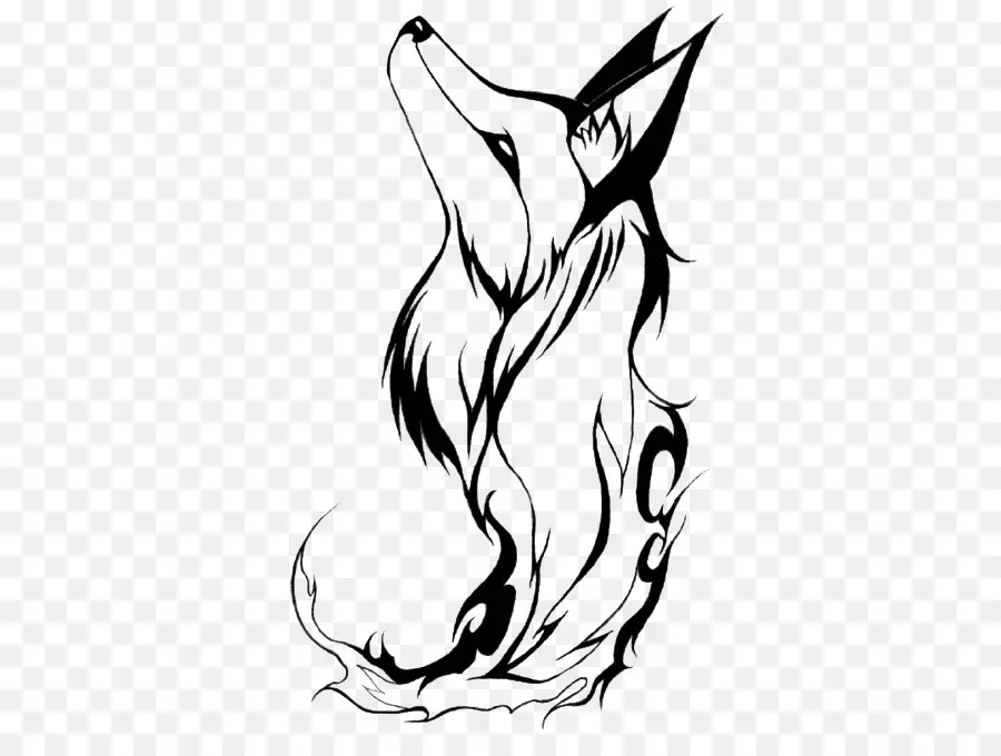 Loup，Tatouage PNG