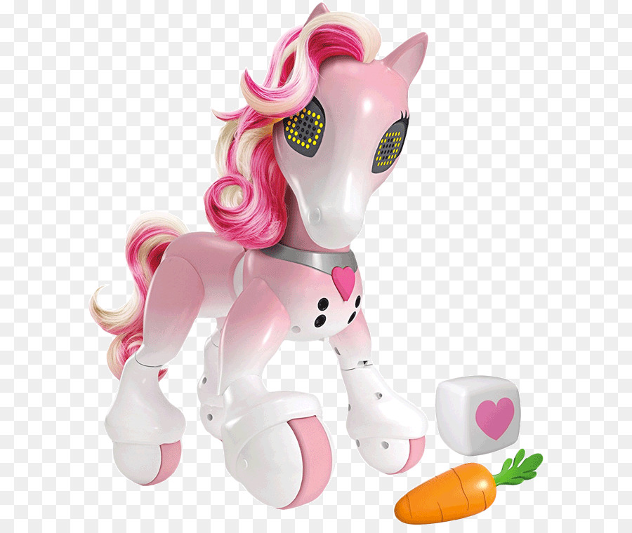 Poney Robot Rose，Robot PNG