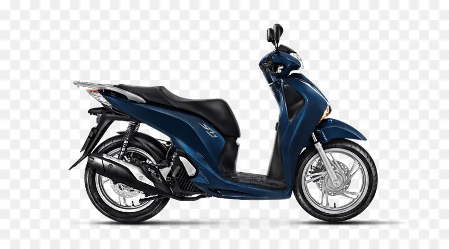 Trottinette Bleue，Moto PNG