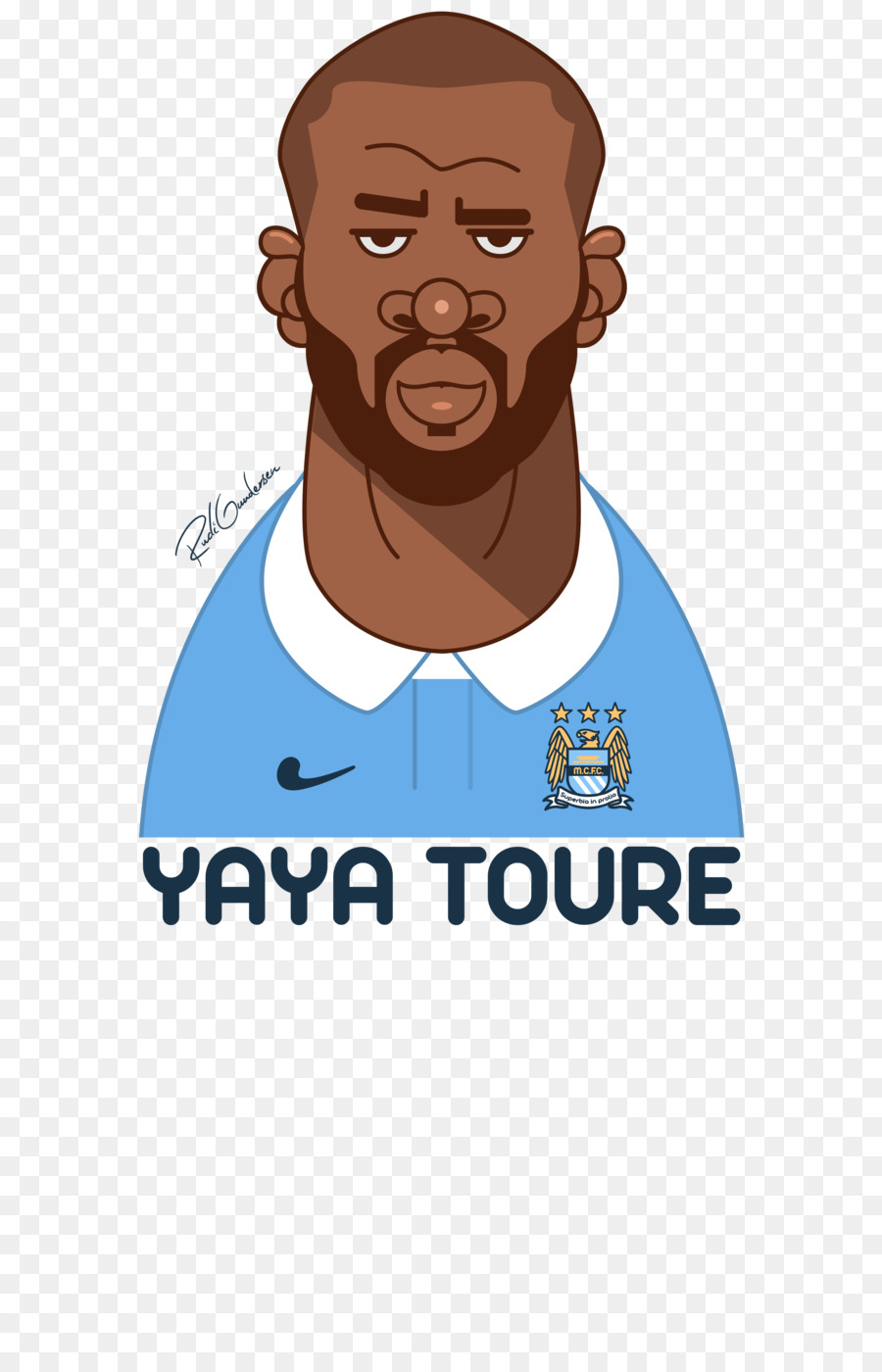 Yaya Touré，Tshirt PNG