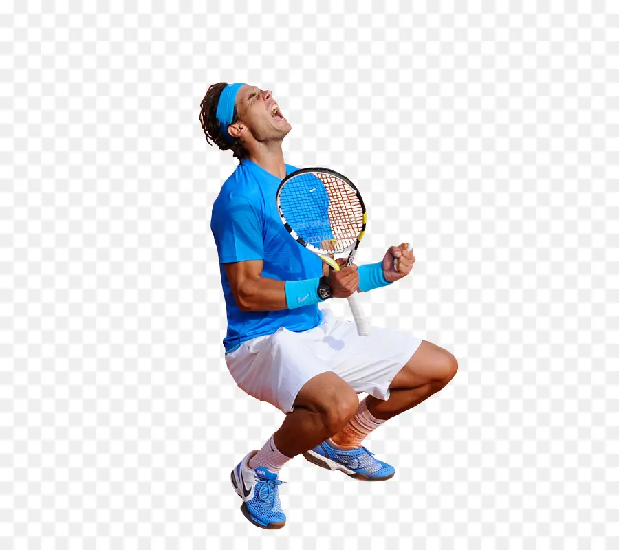 Joueur De Tennis，Raquette PNG