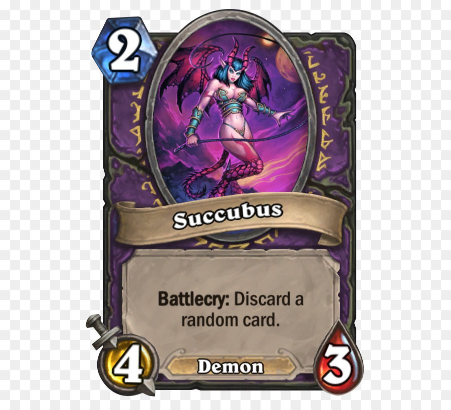 Hearthstone，Succube PNG