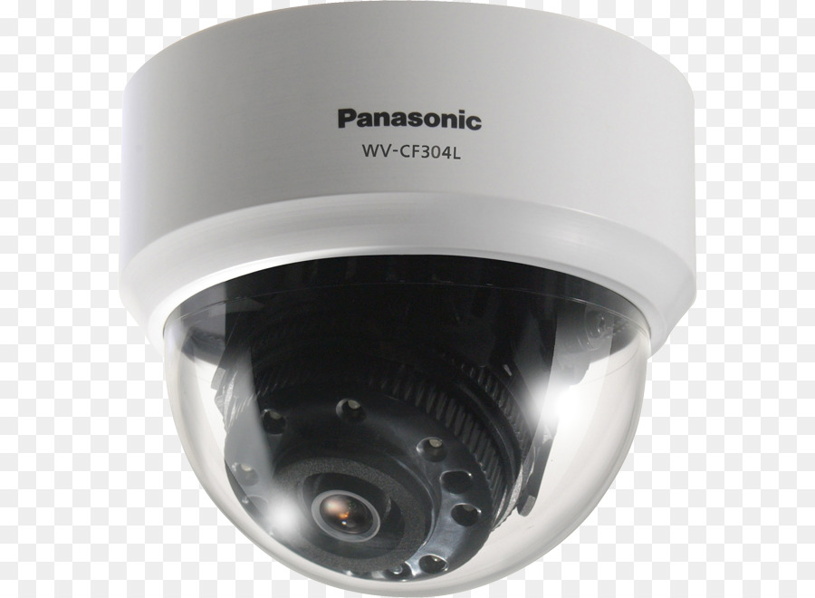 Panasonic，Panasonic Wvcf304le Caméra De Surveillance Dôme Fixe PNG