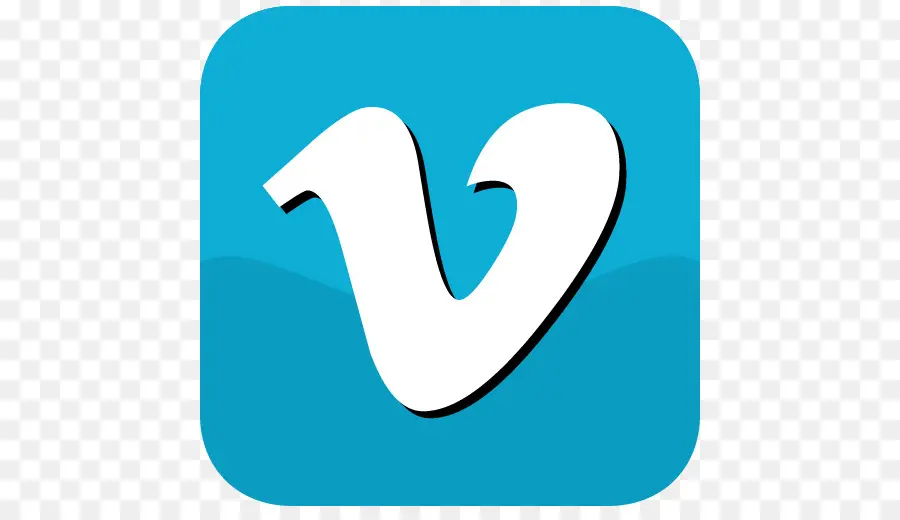 Logo Viméo，Bleu PNG