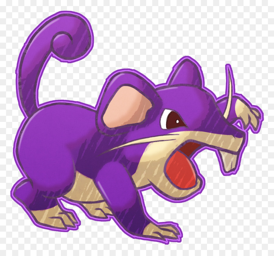 Rattata，Dessin PNG