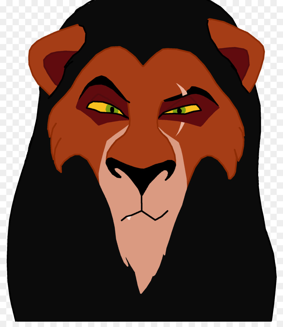 Visage De Lion，Dessin Animé PNG