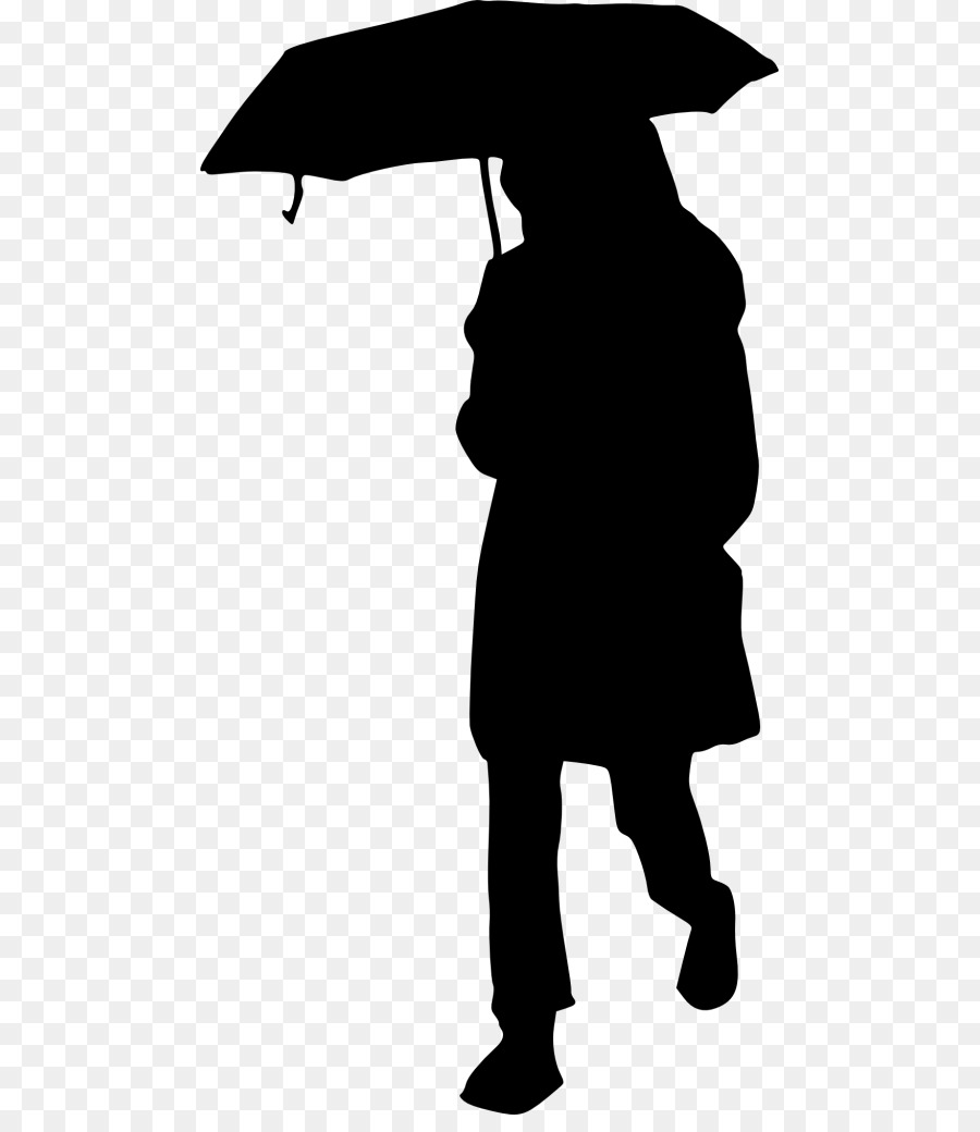 Personne Avec Parapluie，Pluie PNG