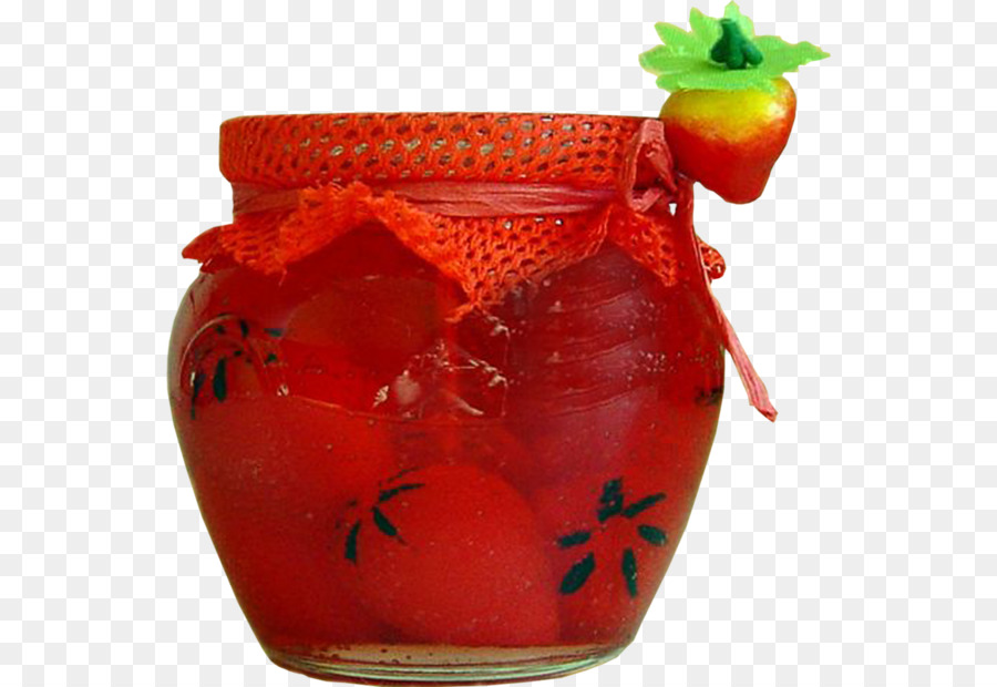 Pot De Conserves，Fraise PNG