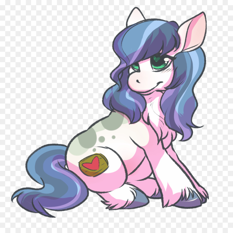 Poney Rose，Dessin Animé PNG