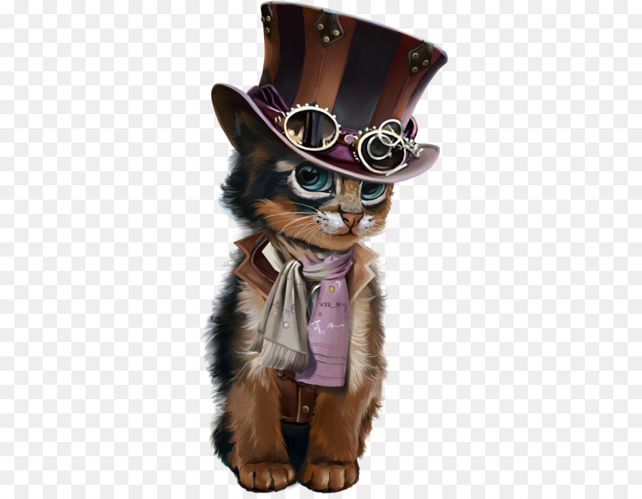 Chat Steampunk Chaton Png Chat Steampunk Chaton Transparentes Png Gratuit