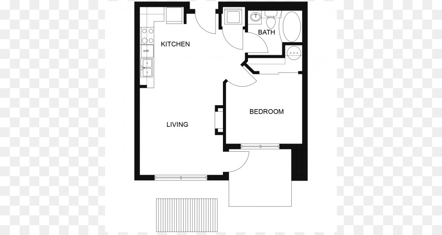 Highlands32 Appartements，Plan D étage PNG