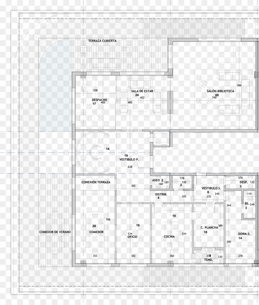 Plan Architectural，Plan D'étage PNG