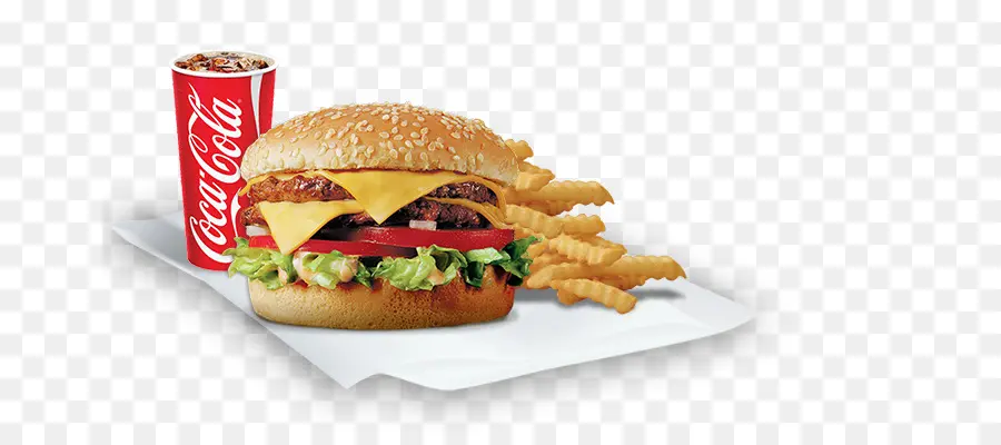 Hamburger，Frites PNG