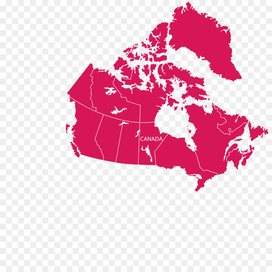 Canada，Carte PNG