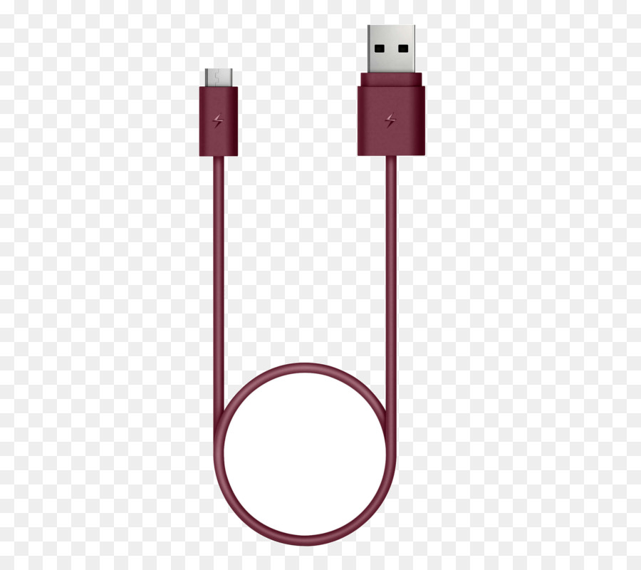 Câble Usb，Rouge PNG