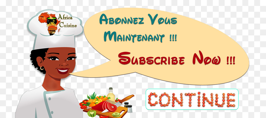 Abonnez Vous Maintenant，Cuisinier PNG