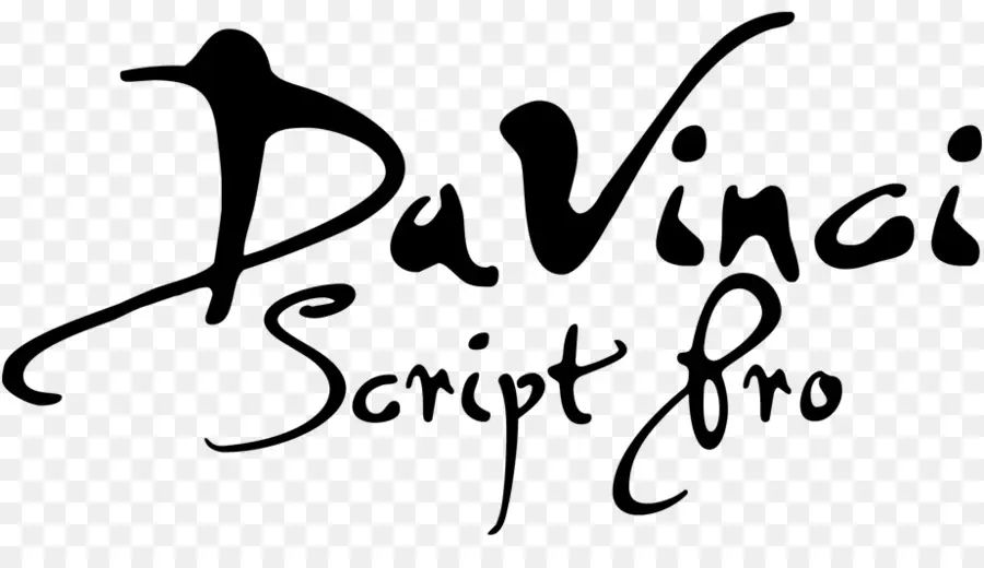 Police De Script Davinci，Scénario PNG